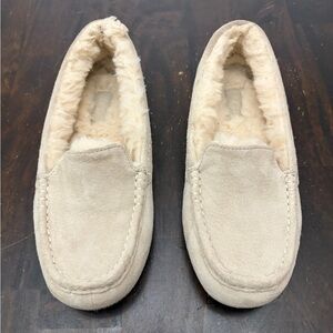 UGG Ansley Suede Moccasin Slippers